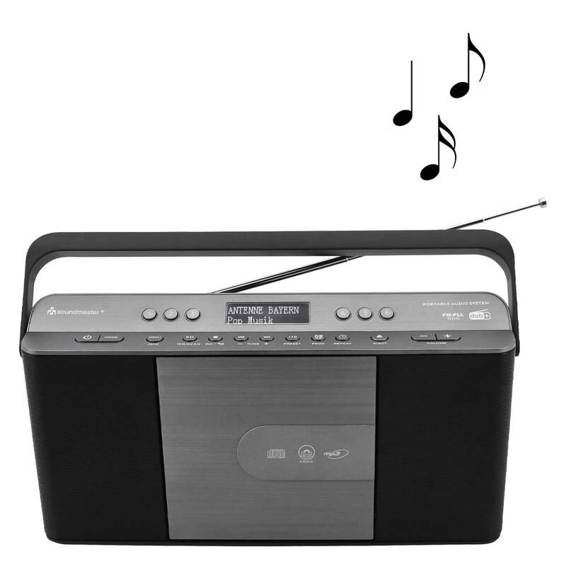 soundmaster RCD1870SW RCD1870SW Tragbarer CD-Player