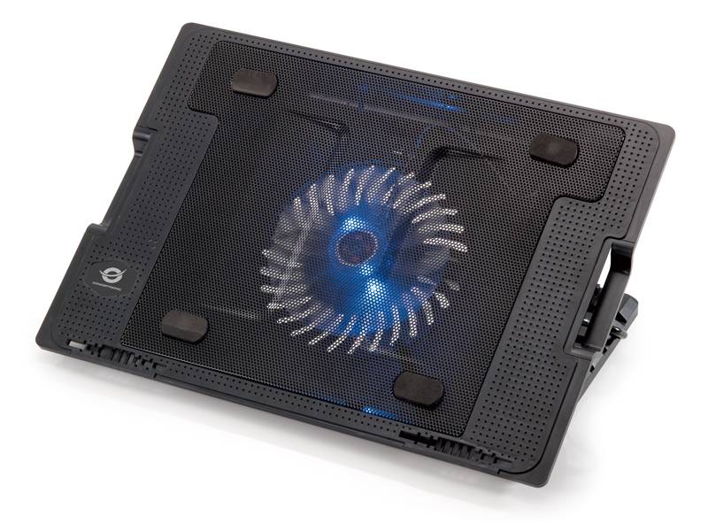 Conceptronic CNBCOOLSTAND1F CONCEPTRONIC 1-Fan Cooling Pad (17.0")/ Ergonomisch
