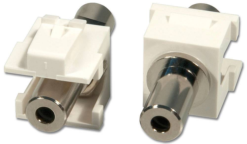 Lindy 60528 LINDY Keystone 3.5mm F/F Stereo für Wanddosen 2 Stück
