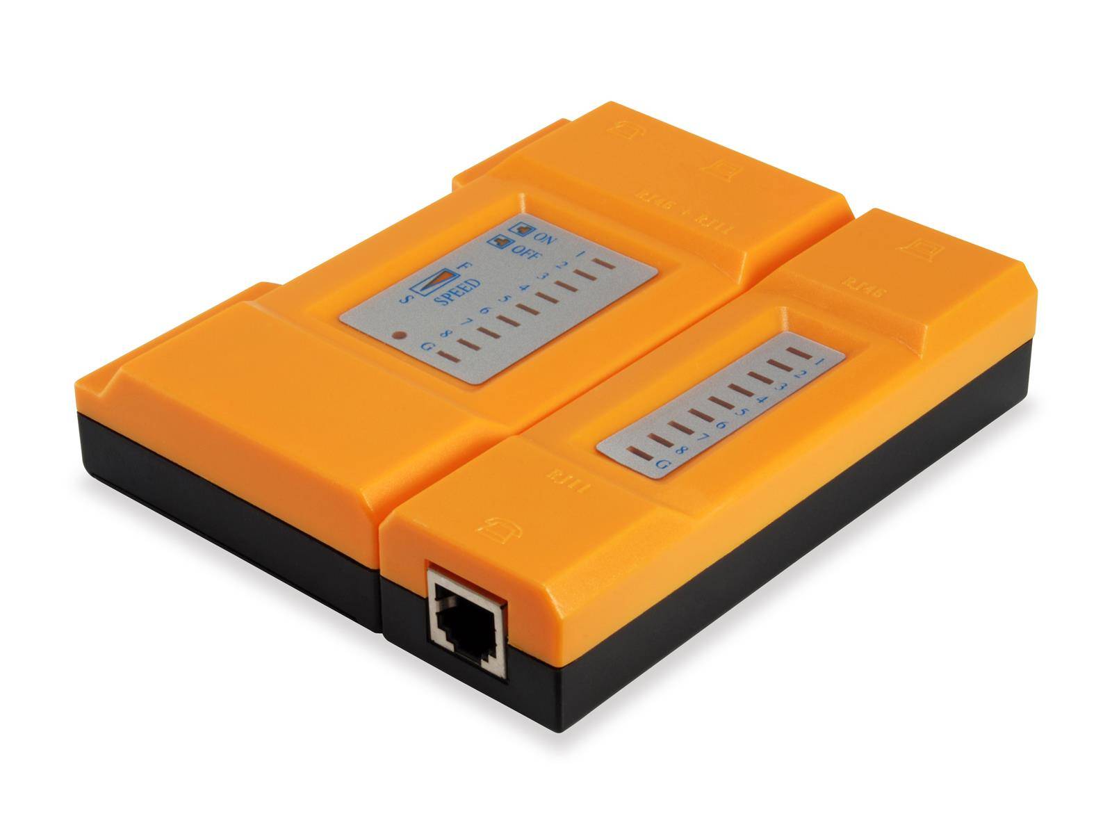 Equip 129967 Equip Kabeltester Netzwerk f. RJ45/RJ11/RJ12 Kabel