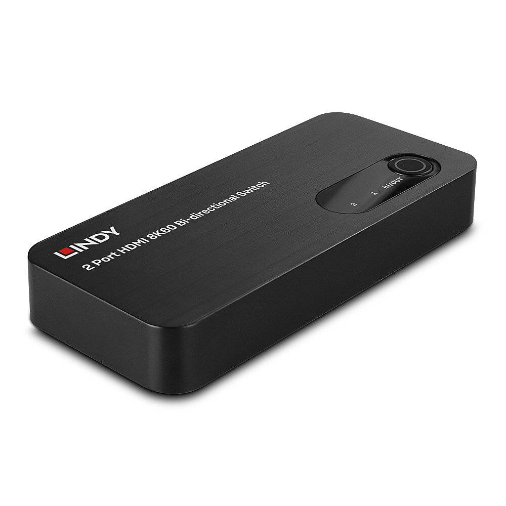 Lindy 38339 LINDY 2 Port HDMI 8K60 Bidirektionaler Switch
