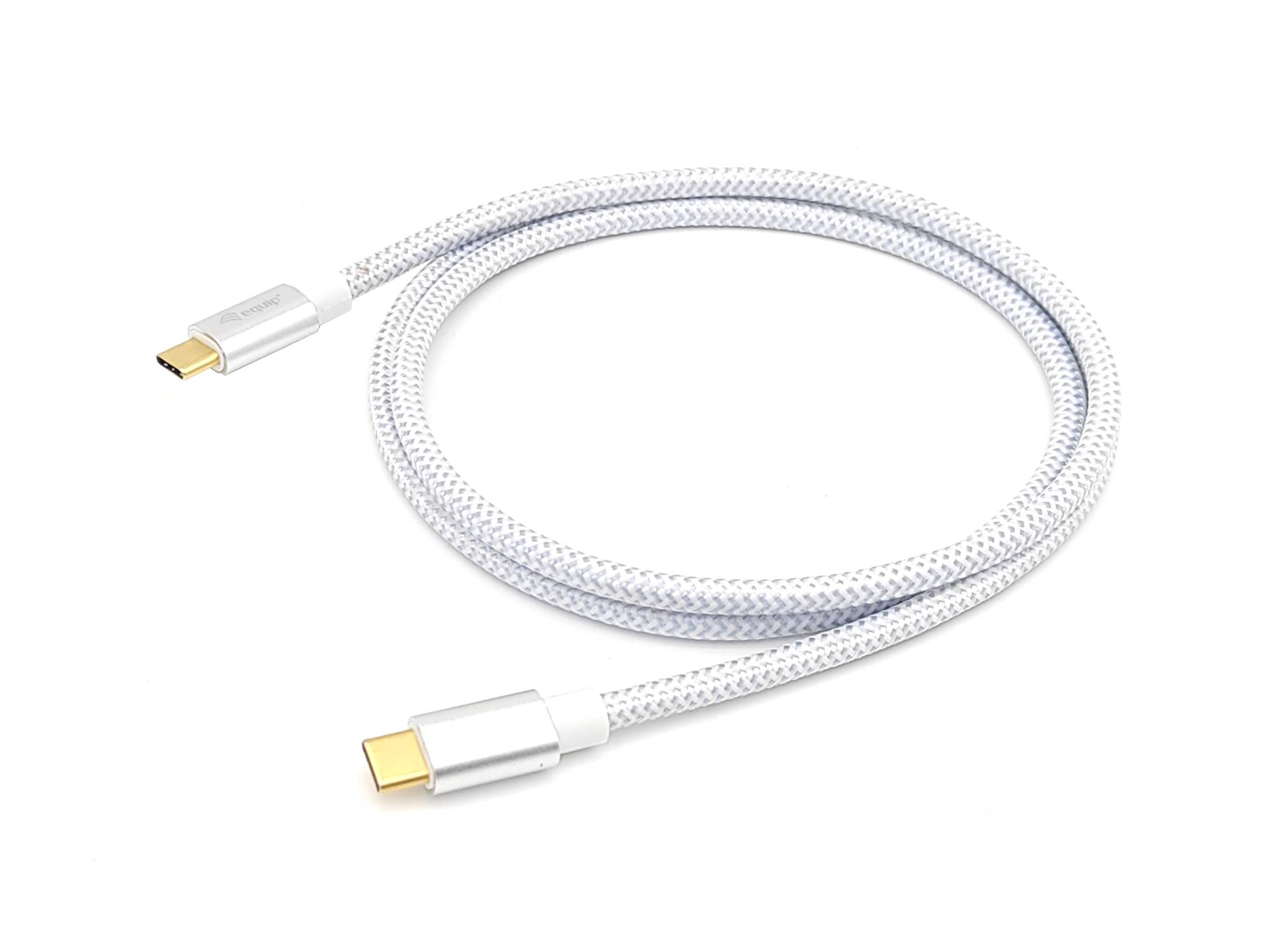 Equip 128358 Equip Kabel USB-C 3.2 -> C St/St 2.00m 5A 4K/60Hz ws