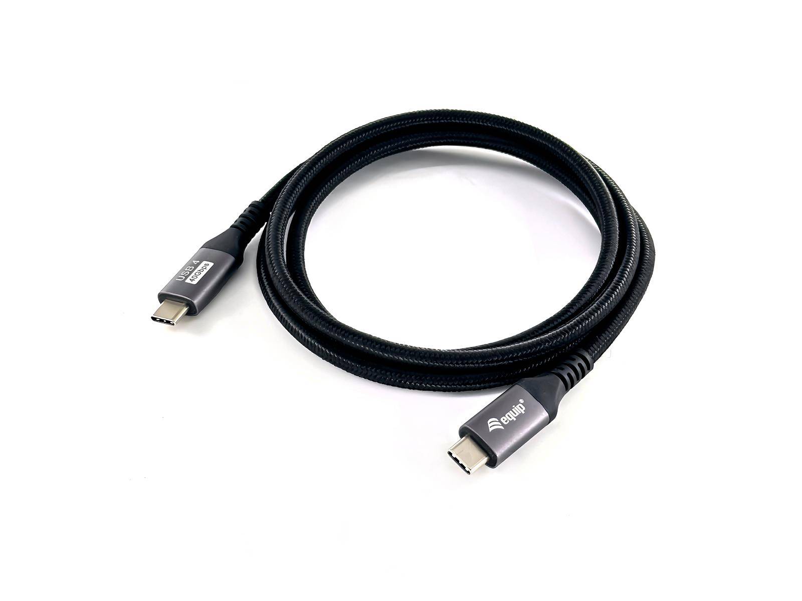 Equip 128381 Equip Kabel USB-C 4.0 -> C St/St 1.20m 5A 8K/60Hz sw