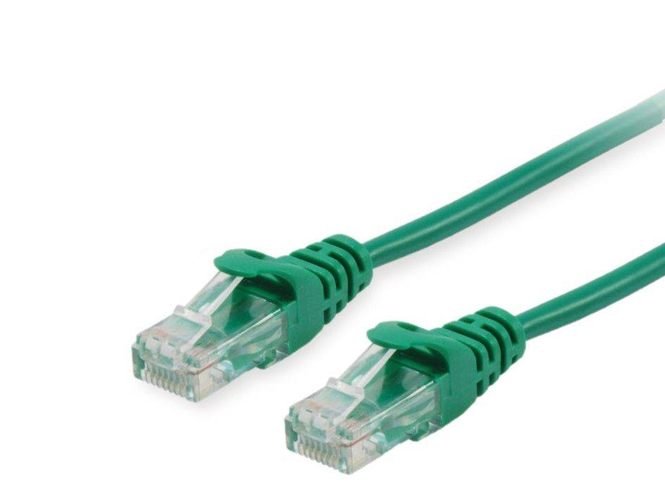 Equip 625493 Equip Patchkabel Cat6 U/UTP 2xRJ45 1.50m grün PVC Polybeutel