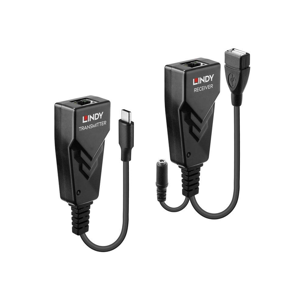 Lindy 43390 LINDY 100m USB 2.0 Typ C Cat.6 Extender