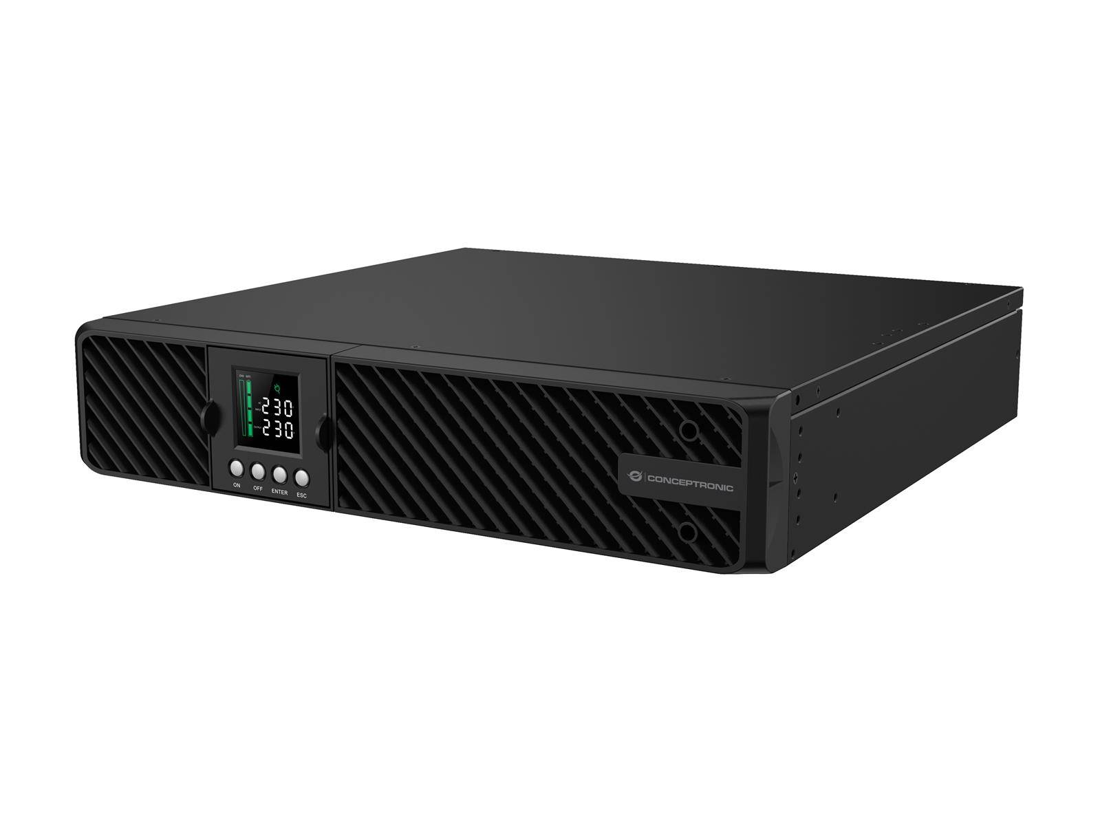 Conceptronic ZEUS51E2K CONCEPTRONIC ZEUS USV 2000VA 2000W Online UPS,IEC,EPO Port