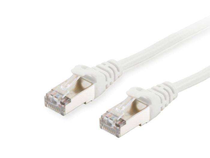 Equip 606000 Equip Patchkabel Cat6A S/FTP 2xRJ45 0.15m weiß LSZH Polybeutel