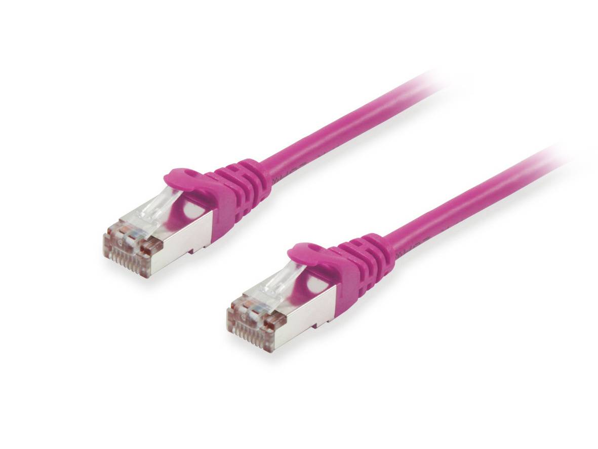 Equip 606812 Equip Patchkabel Cat6A S/FTP 2xRJ45 1.50m lila LSZH Polybeutel