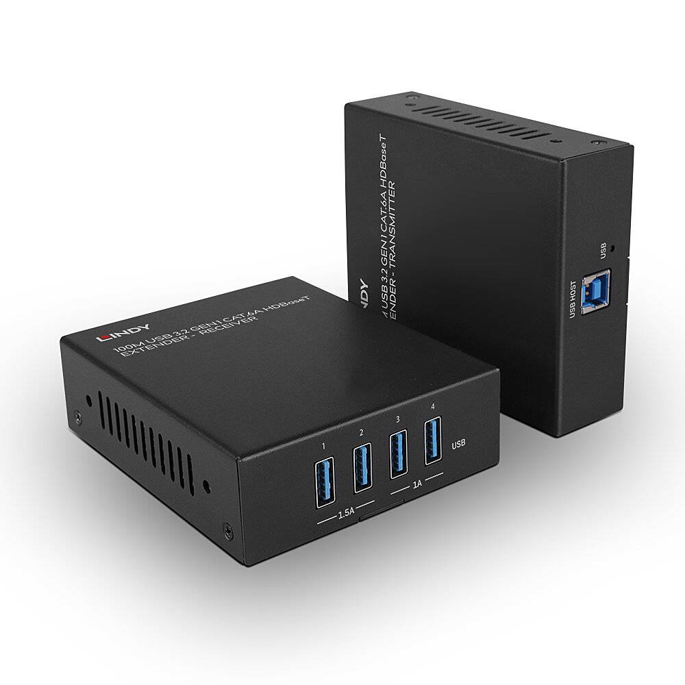 Lindy 43410 LINDY USB 3.2 Gen 1 Cat.6A HDBaseT Extender 100m