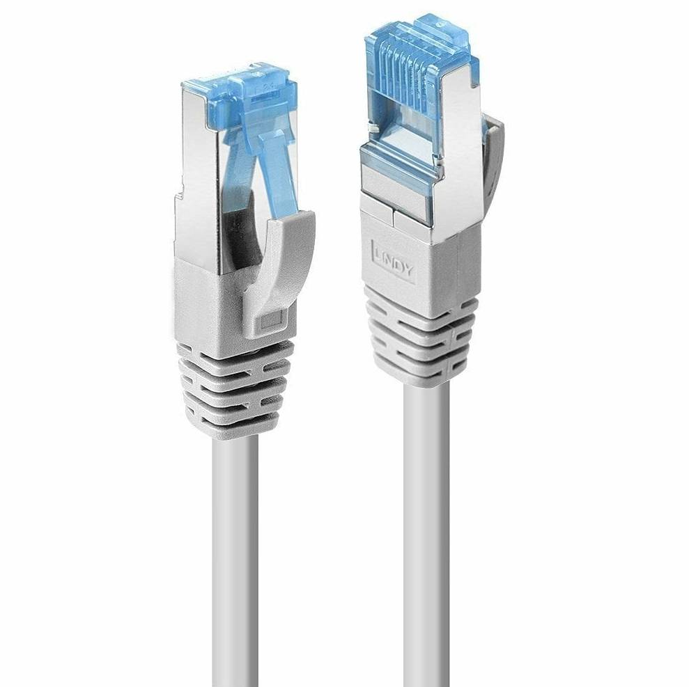 Lindy 47688 LINDY Patchkabel Cat.7 S/FTP LSZH Kabel, grau 10pcs 1m