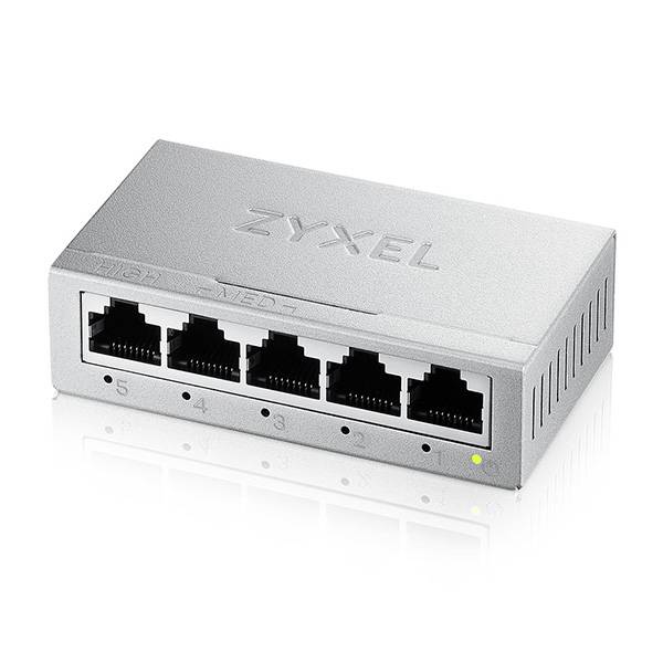 Zyxel GS-105BV5-EU0101F Zyxel GS-105B V5 5-Port Desktop Gigabit Ethernet Switch