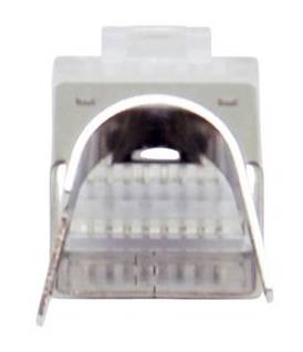 Equip 121148 Equip Stecker RJ45 Cat8 geschirmt 50er Set grau