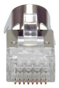 Equip 121148 Equip Stecker RJ45 Cat8 geschirmt 50er Set grau