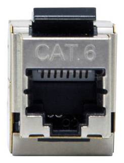 Equip 125590 Equip Keystone Verbinder ungesch. Cat6 2xRJ45 Metall 8er Set