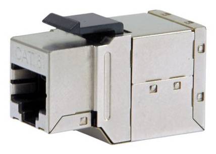 Equip 125590 Equip Keystone Verbinder ungesch. Cat6 2xRJ45 Metall 8er Set