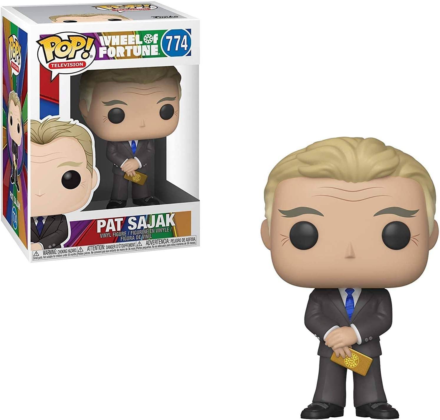 Funko POP! Wheel of Fortune: Pat Sajak Vinyl Sammelfigur 3+