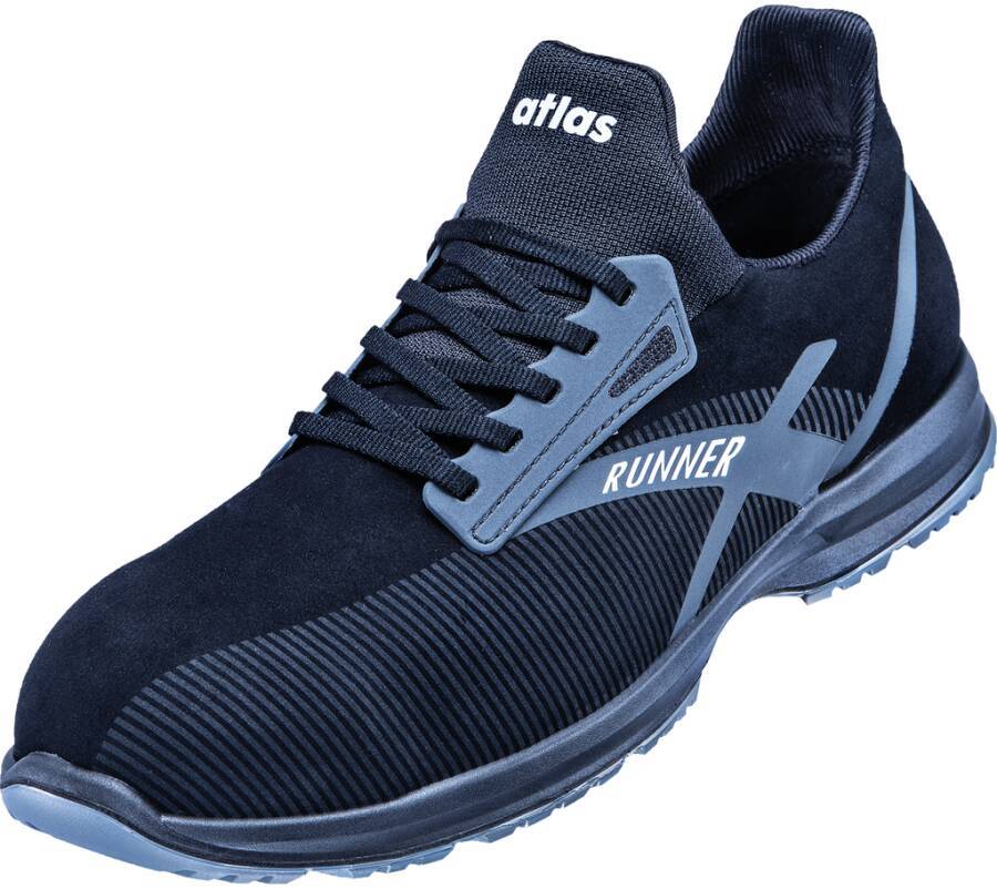 Sicherheitshalbschuh/-hochschuh S3 RUNNER 95/RUNNER 105 ESD 89700-43 Größe 43 Farbe schwarz/anthrazit Typ Halbschuh Mo