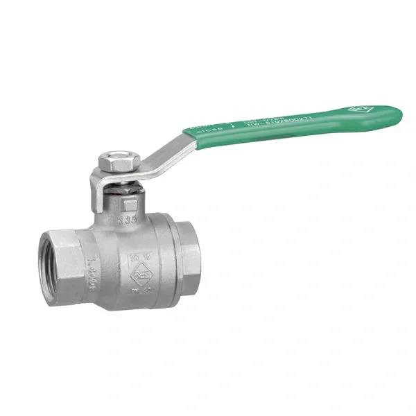 BEE Kugelhahn, 1 1/4", 32mm, IG/IG, PN25, Edelstahl 1.4408, DVGW, 1 Stk.