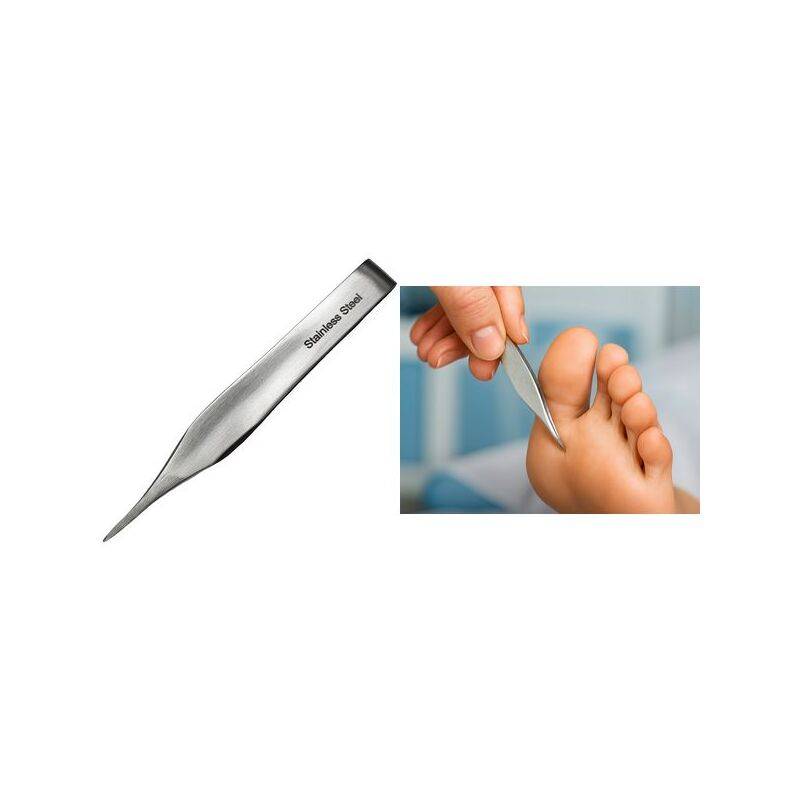 FIRST AID ONLY Feilchen-Splitterpinzette, 90 mm, silber