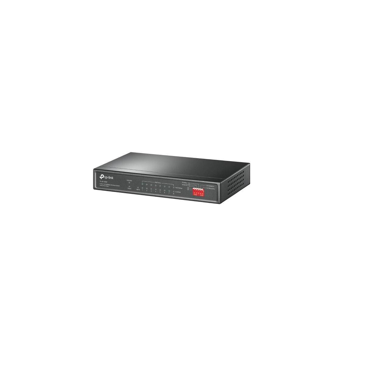 TP-Link TL-SF1009P 9-Port 10/100Mbps Switch mit 8 PoE+-Ports