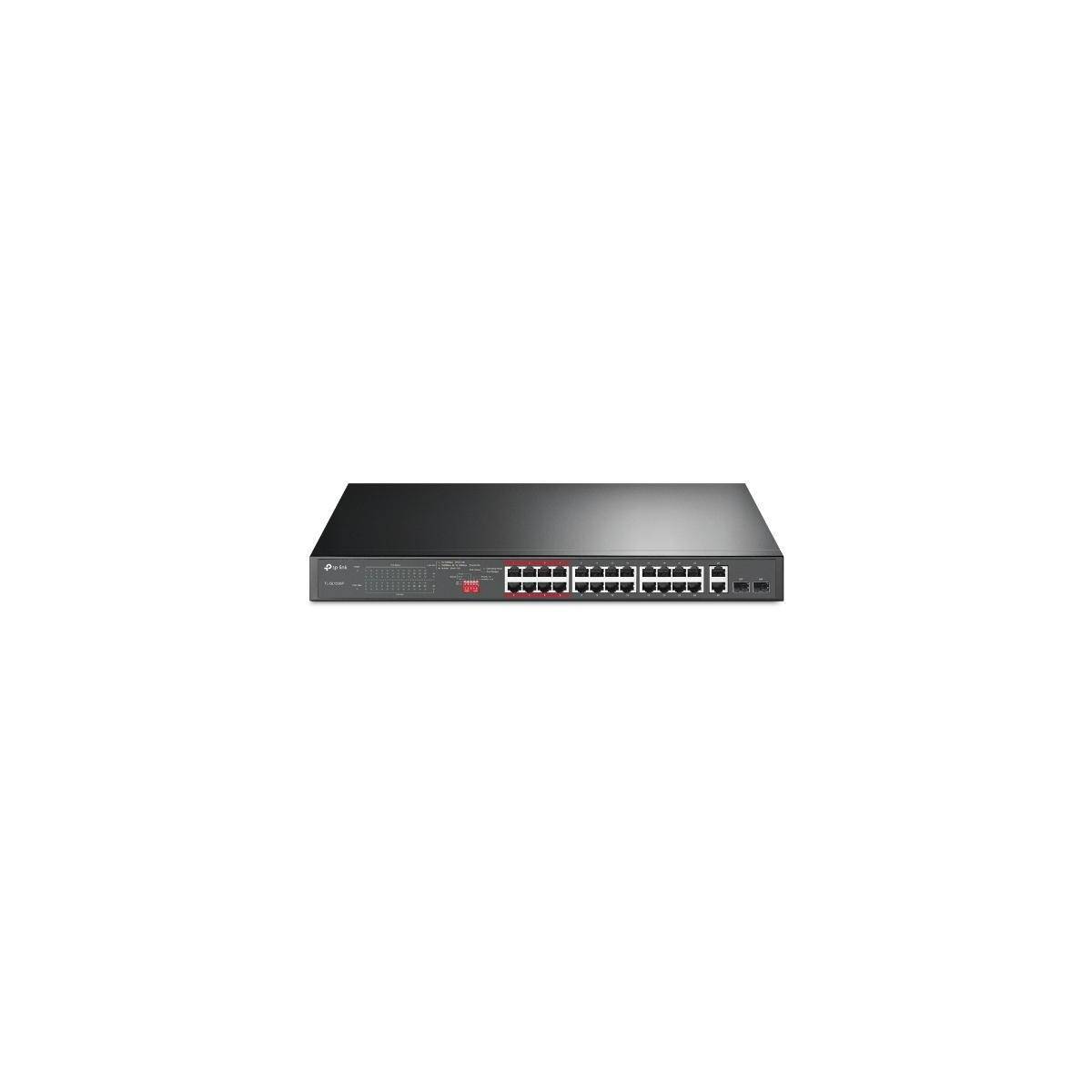 TP-Link TL-SL1226P 26-Port 10/100Mbps PoE+ Switch