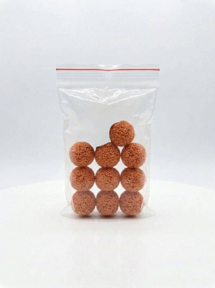 Cleaning sponge balls for beer lines (4mm) - 10 sponge rubber balls for mechanical cleaning