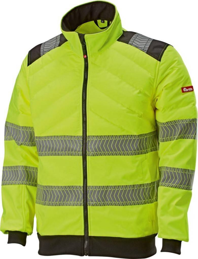 Warnschutz-Blouson TomEigenschaften Leichte Ausführung Mit 6 cm breiten Reflexstreifen an Schulter, Ärmeln, Rumpf vorne und hinten Warmes u