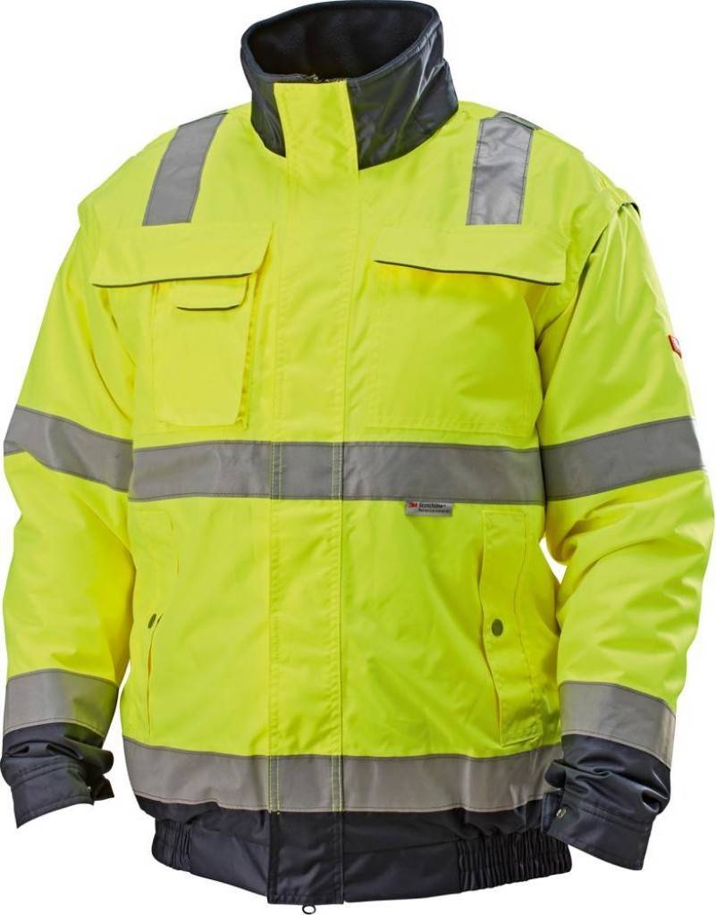 Warnjacke Arthur 2.0Eigenschaften Als Weste tragbar Mit herausnehmbarem Webpelzfutter und abtrennbaren Ärmeln Warmes, wind- und wasserdichte