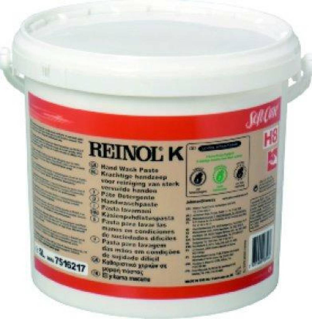 Handwaschpaste Soft Care Reinol KProduktbeschreibung Handwaschpaste für mittlere bis starke Verschmutzungen Auf Basis von natürlichen und kün