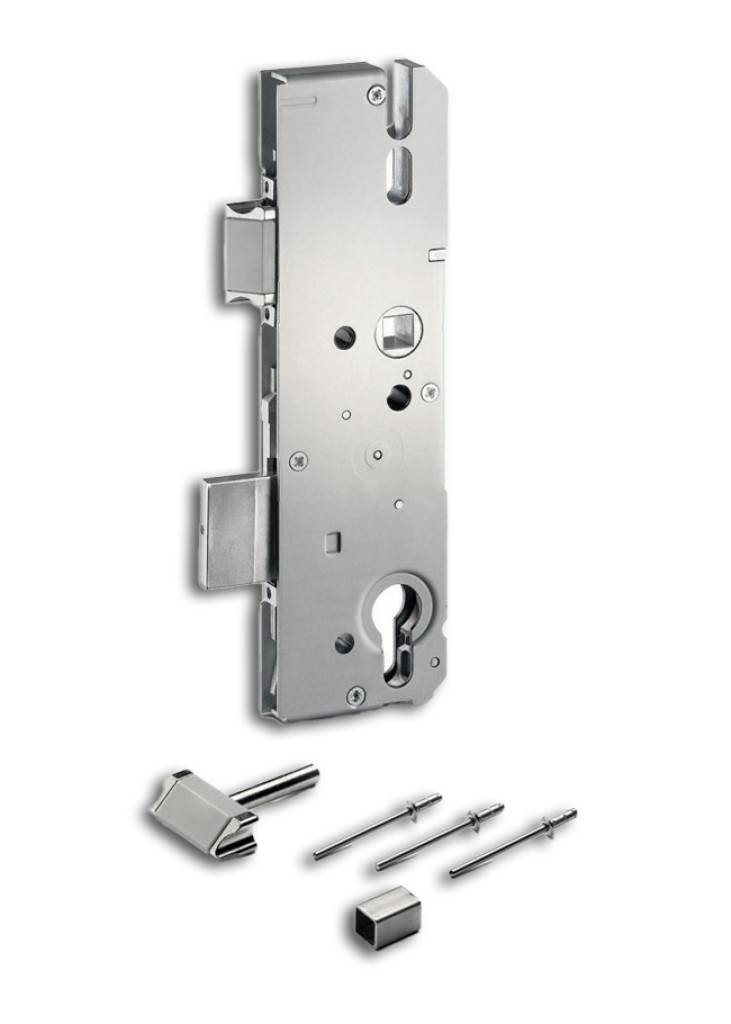 Für Reparaturen und Austausch empfehlen wir unsere vorkonfigurierten Reparatursets Reparatur-Hauptschloss-Set RS1000SLZur Reparatur der MFV-Serien