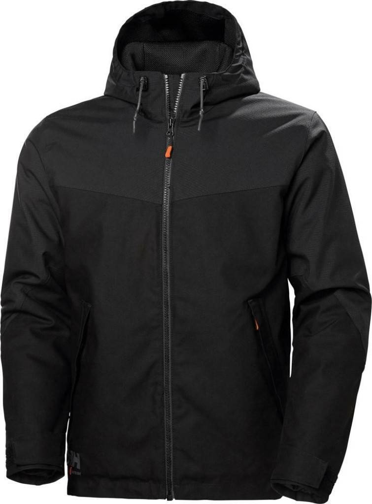 Winterjacke OxfordAusführung Robuste Winterjacke mit optimalem Schnitt Keine Schulternähte Abnehmbare Kapuze mit Kordelzug und Klettverschl