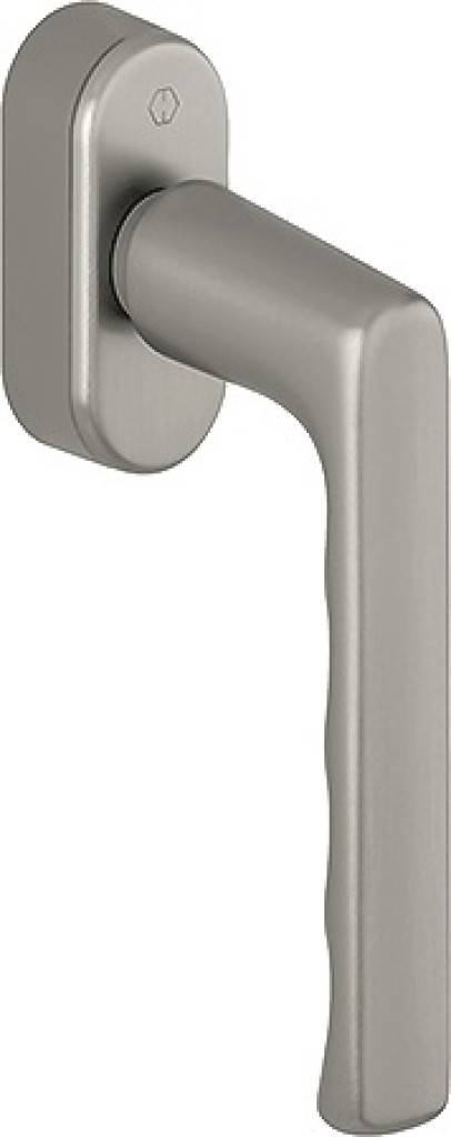 HOPPE-Aluminium-Dreh-/Kipp-Fenstergriff mit SecuForte und VarioFit geprüft nach DIN EN 13126-3 23/180-0131/13/C1 und RAL-GZ 607/9 Rastung 90