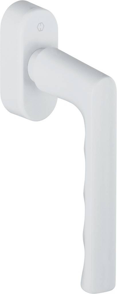 HOPPE-Aluminium-Dreh-/Kipp-Fenstergriff mit SecuForte und VarioFit geprüft nach DIN EN 13126-3 23/180-0131/13/C1 und RAL-GZ 607/9 Rastung 90