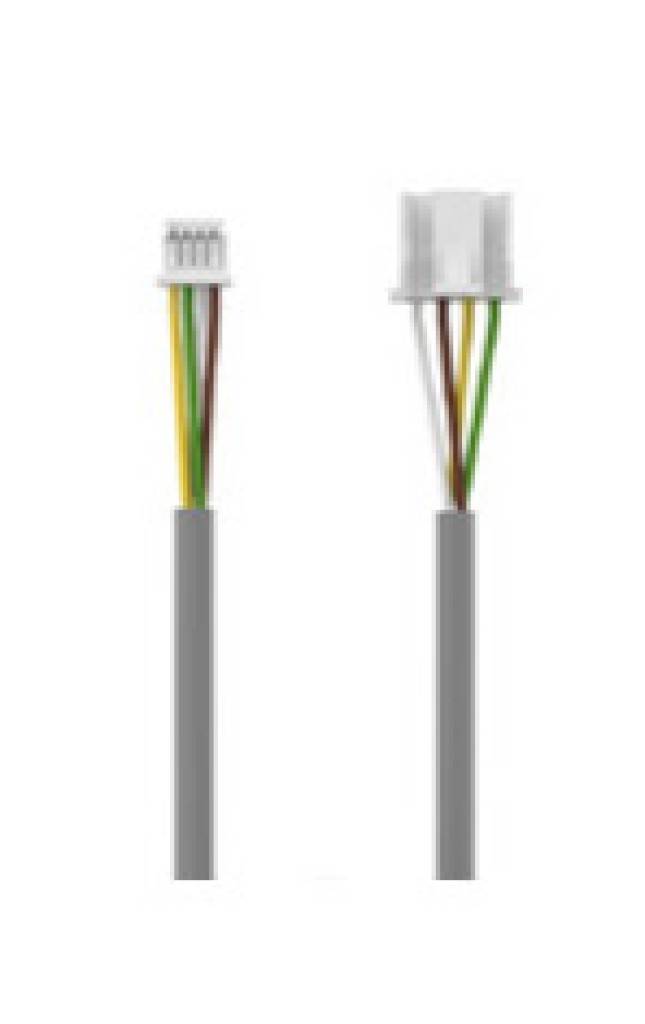 Zur Erleichterung der Montage des Türgriffs gibt es eine trennbare Variante des ekey dLineFingerprint-Controller-Kabel, bestehend aus den
