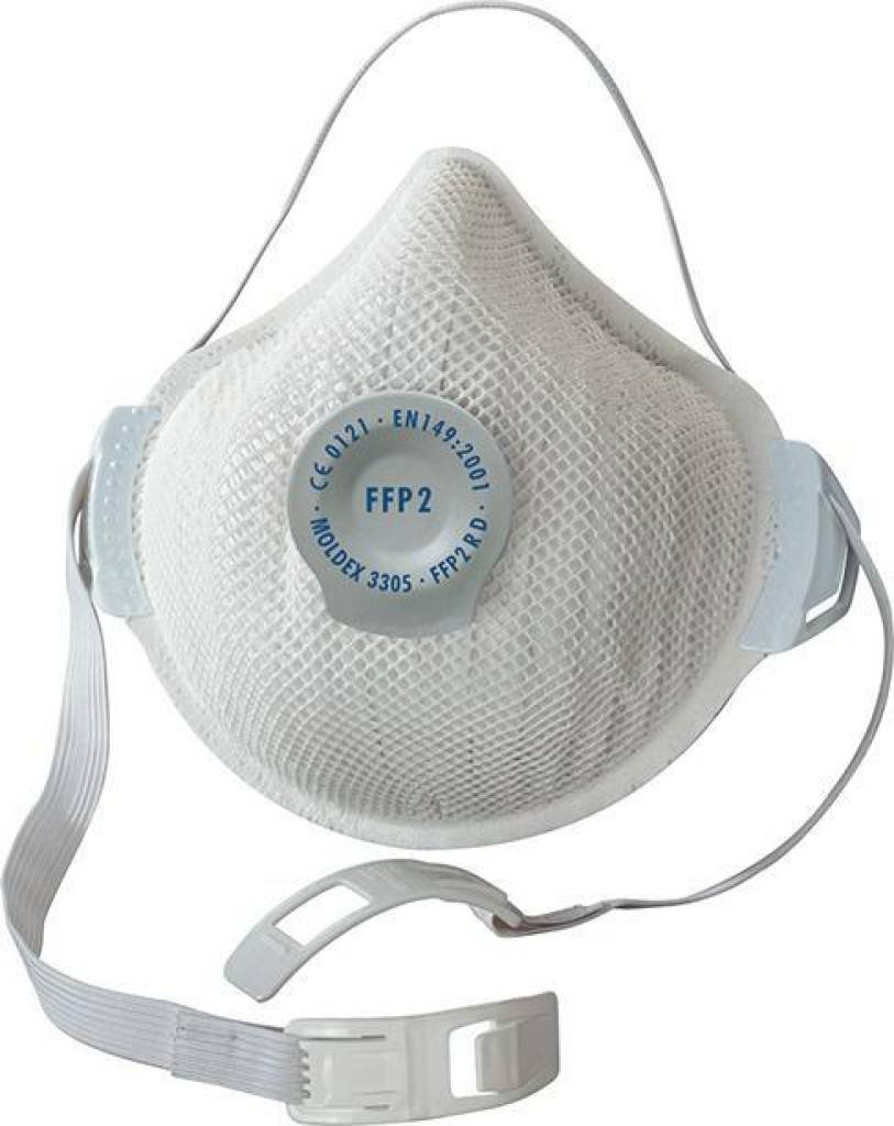 Air Plus - AirWave - FFP2 R DAtemschutzmaske mit abwaschbarer Rundumdichtlippe und KlimaventilNeben der ActivForm, DuraMesh-Außenstruktur und dem