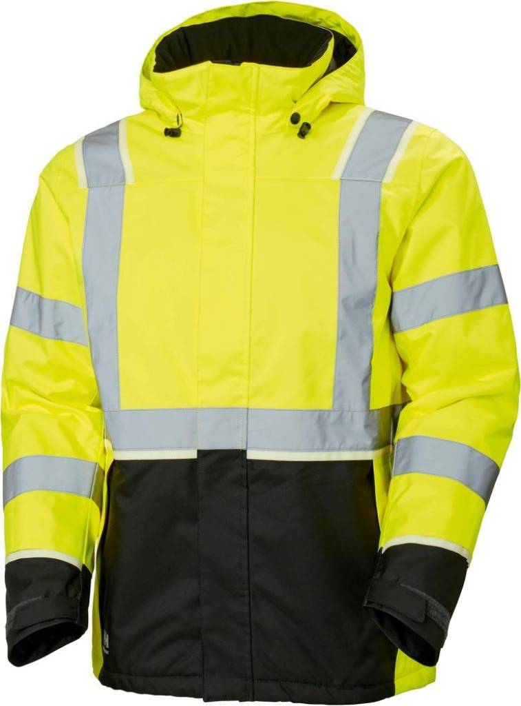 Warn-Winterjacke UC-MEEigenschaften Abnehmbare und helmkompatible Kapuze, vertikal und horizontal verstellbar Keine Schulternähte Gepolstert