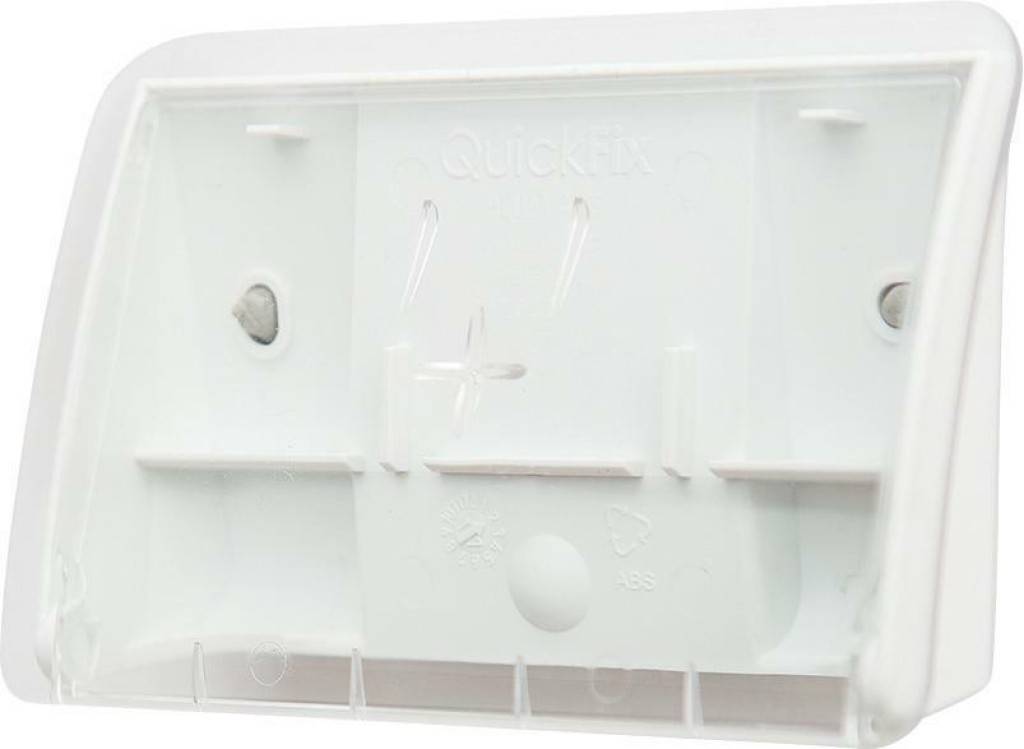 Pflasterspender Quick Fix UNO, transparent, ohne BefüllungEigenschaften Transparenter Spender Maße 130 mm B x 85 mm HInhalt ohne kann mit alle