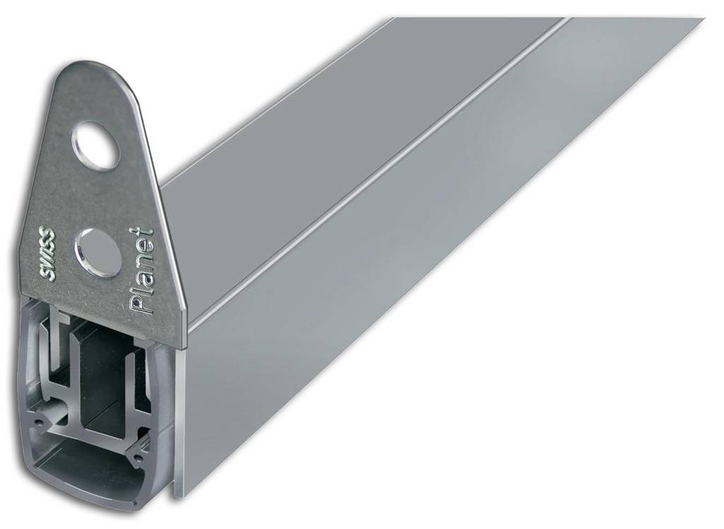 Türabsenkdichtung MF FH Dichtungshöhe bis 16 mm Bei optimaler Abdichtung Schalldämmwert bis 50 dB Einseitige und geräuschlose Auslösung,