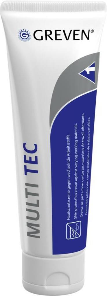 Hautschutzcreme Greven Multi Tec Universelle Schutzcreme mit dualistischem Wirkungsprinzip Wirkt hautfestigend Reduziert die Hautbelastung