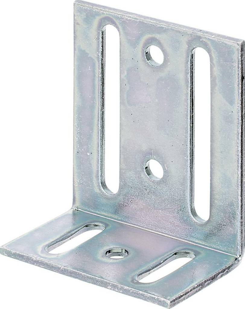 VerstellwinkelMaterialstärke 3,0 mmMaterial Stahl rohOberfläche galvanisch gelb verzinkt