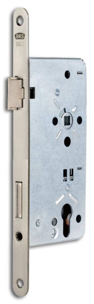 Haustür-Einsteckschloss B-0024 Haustür-Einsteckschloss Mit Wechsel Profilzylinder gelocht Entfernung 92 mm Drückernussvierkant 10 mm