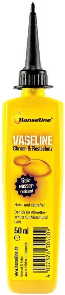 Vaseline Geruchs- und geschmacksfreies, neutral reagierendes, weiches salbenartiges Fett Als Chromschutz oder Korrosionsschutzfett auf die zu be