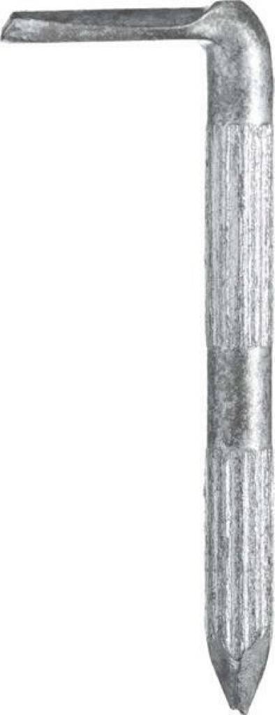 RundstahlhakenGehärtet, metallisiertMit unterbrochener Längsriffelung