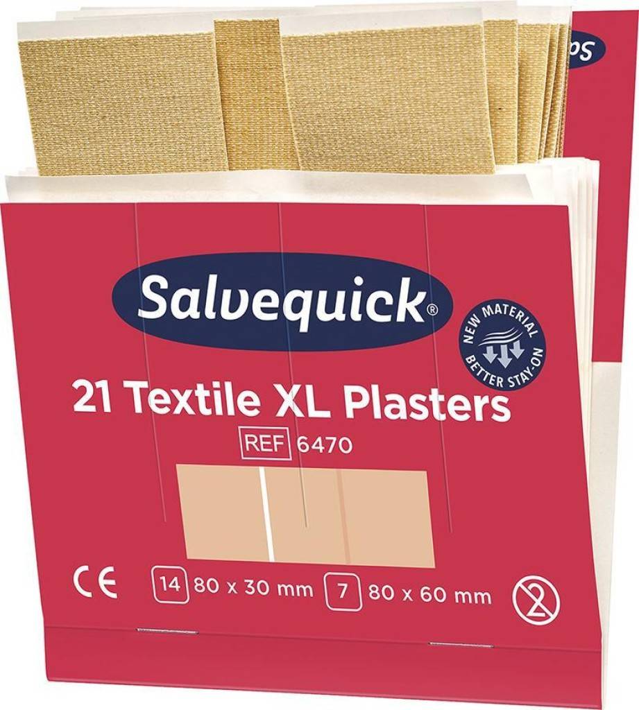 Nachfüllpackungen SalvequickTextilpflaster, groß