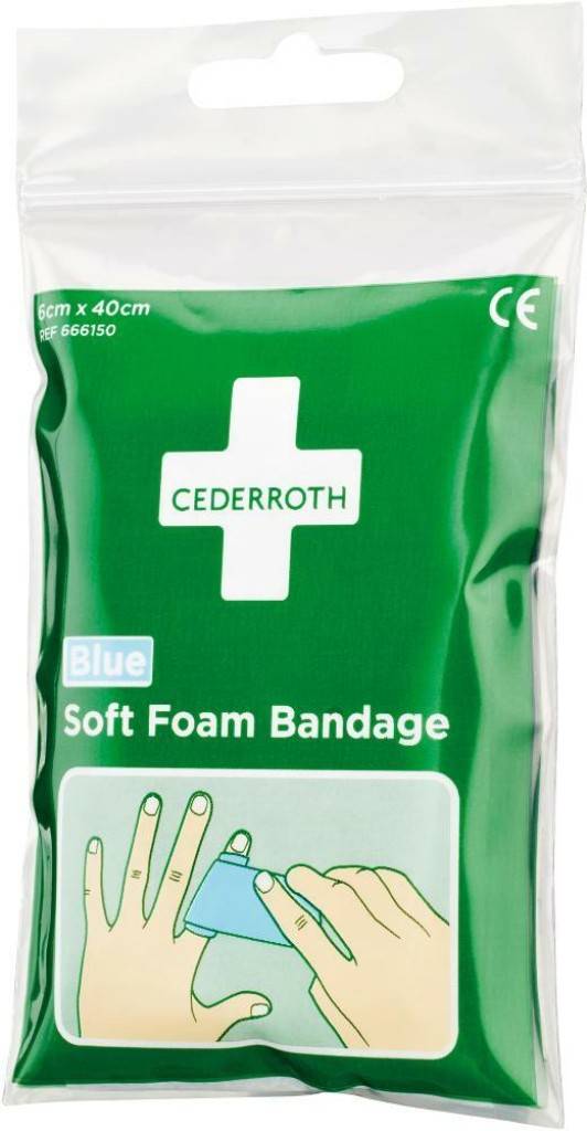 SchaumbandageAusführung Als Pflaster und Bandage verwendbar, elastisch. Für alle Typen von kleinen Wunden, unabhängig von Wärme, Kälte, nas