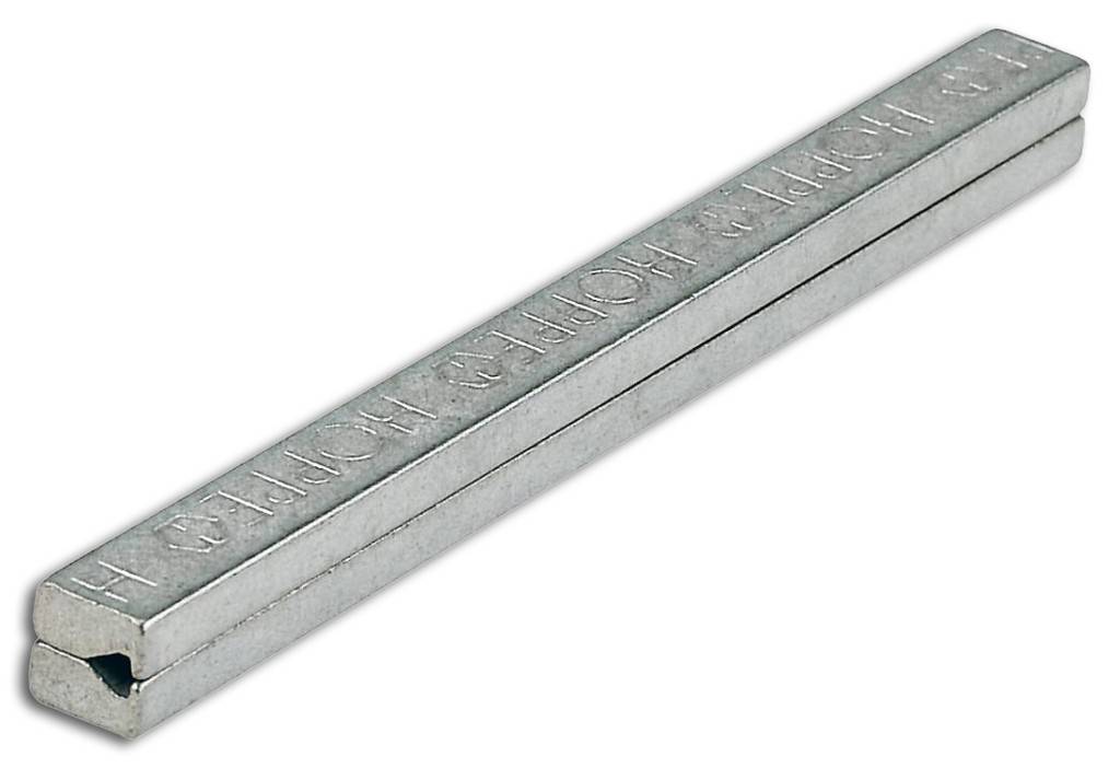 Profilstift, 8 mmZimmertür-Vierkantstift aus EisenGeteiltFür durchgebohrte Türen