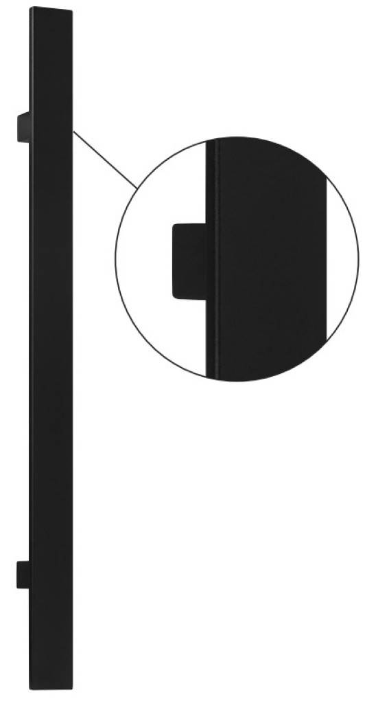 Stoßgriff Serie 8022 Gerade Stützen 1200/1000 mmDer eckige Stangengriff der Serie 8022 mit den Maßen 40 x 10 mm bietet eine moderne, reduzierte Fo