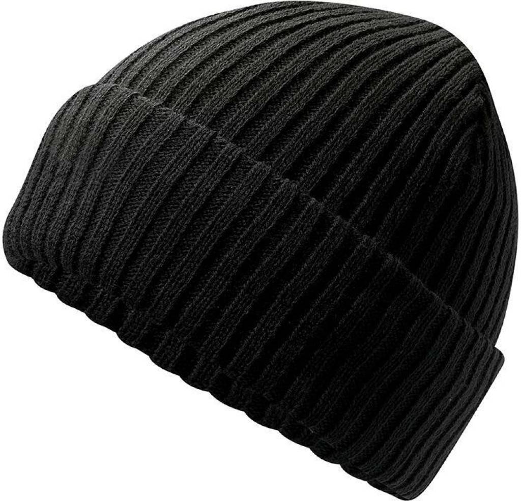 Acryl-Mütze ThinsulateTMEigenschaften Optimale Wärmespeicherung durch 3M� Thinsulate� Insulation Wärmende Strickmütze mit Krempe Hohe