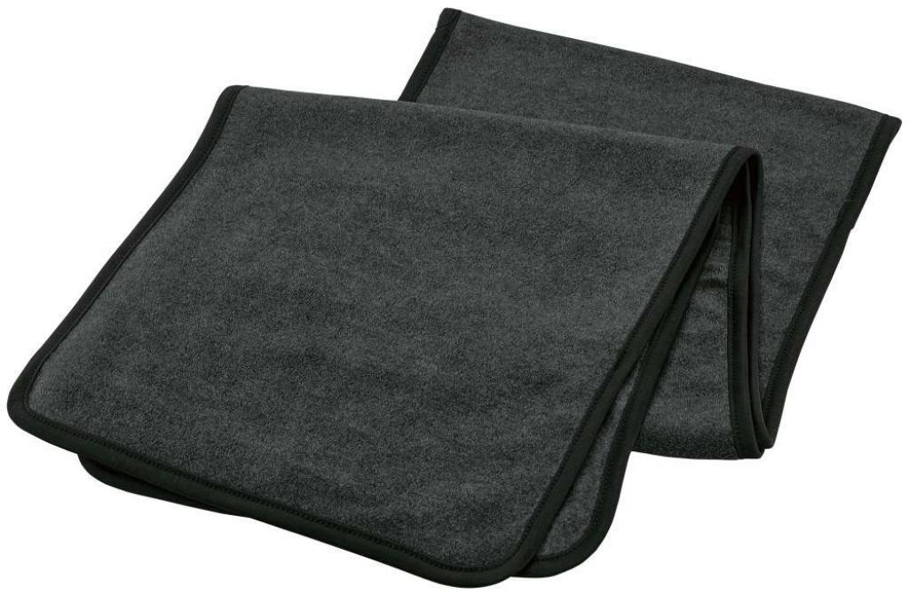Fleece-SchalMaterial 100 PolyesterFarbe grau