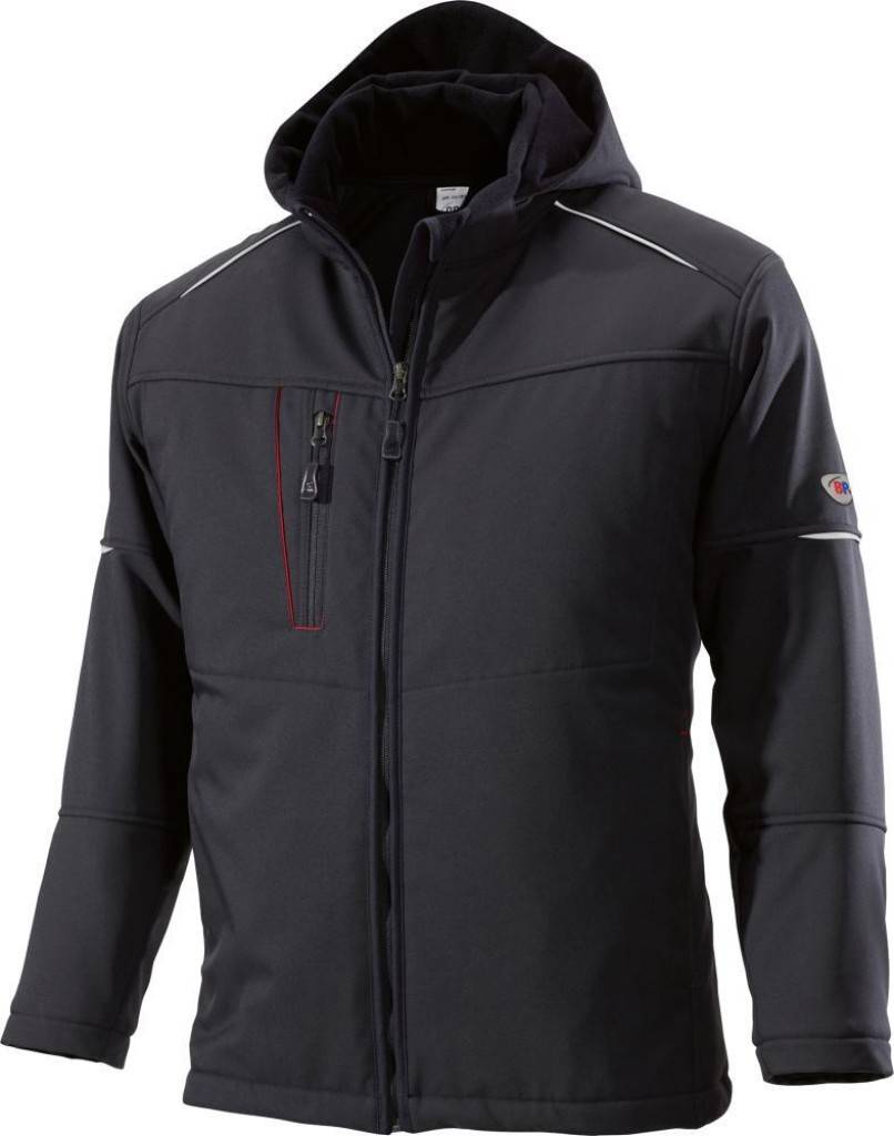 Winter-Softshell-Jacke 1869 572Eigenschaften Öko-Tex Standard 100, auf Basis von INTEX BP_protection Membran wasserdicht, winddicht, atmungsakt